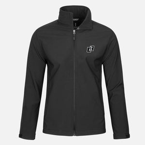 #KKM - MONEYSTYLE JACKET - EMBROIDERED LOGO B&W - BLACK