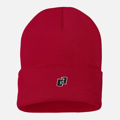 #KKM - MONEYSTYLE TOQUE - LOGO B&W - RED